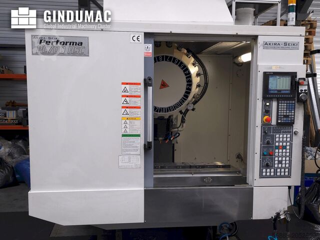 Centro de usinagem vertical Akira Seiki PC700HSC