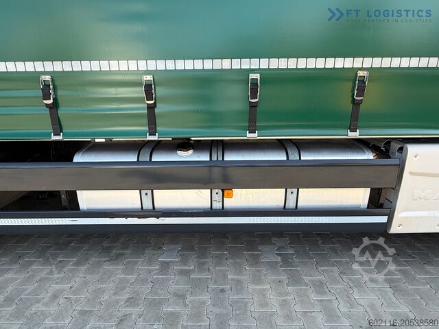 Caminhão com lona MAN 18.470 / 19 PALLETS / NEW MODEL