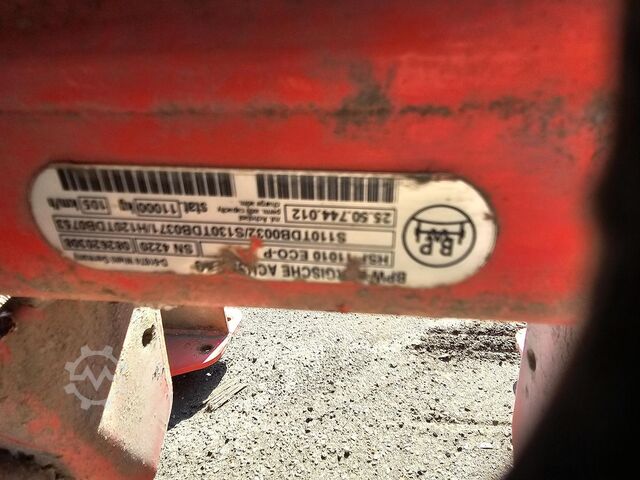 Axel BPW HSF 11010 ECO-P TRAILER AXLE | HEAVY DUTY | 15 ...