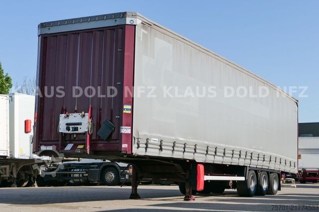 Open oplegger met zeil KRONE SD Pritsche Plane XL MegaLiner Edscha Bordwände