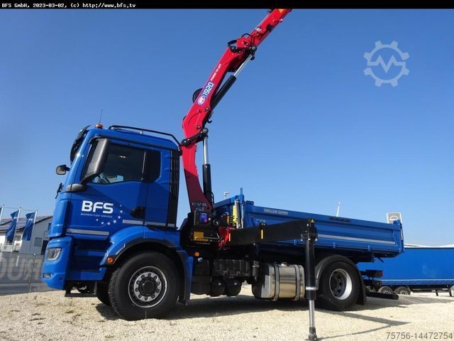 Camion Grue A Friction 22 X 8 X 11 Cm