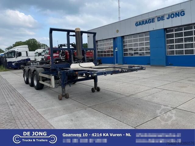 Containervervoer Van Hool 20 FT Tipping chassis / kiepchassis