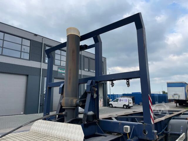 Container transport Van Hool 20 FT Tipping chassis / kiepchassis