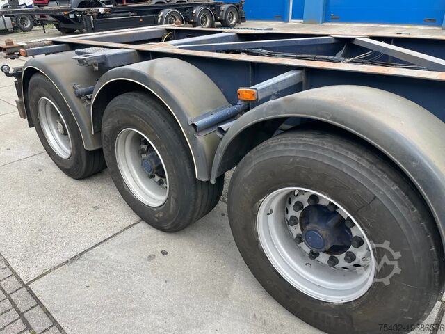 Containervervoer Van Hool 20 FT Tipping chassis / kiepchassis