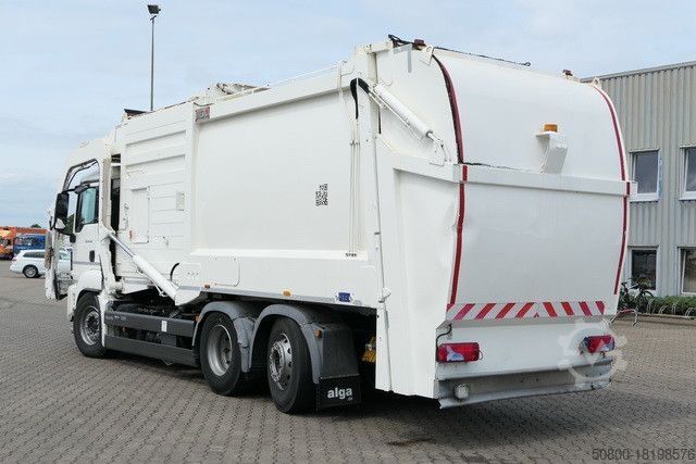 Szemetesautó MAN 26.320 TGS BL 6x2, Überkopflader/Frontlader, AC