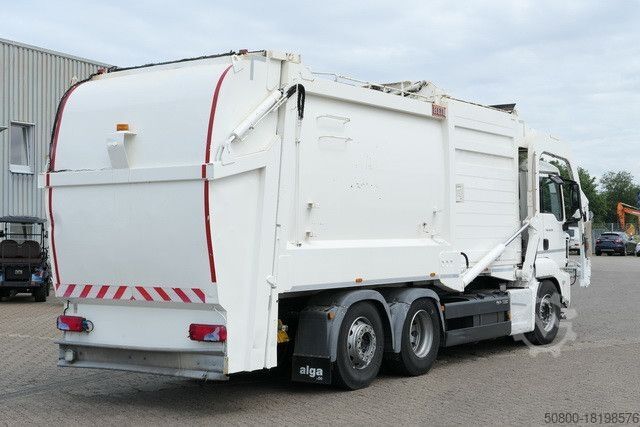 Szemetesautó MAN 26.320 TGS BL 6x2, Überkopflader/Frontlader, AC
