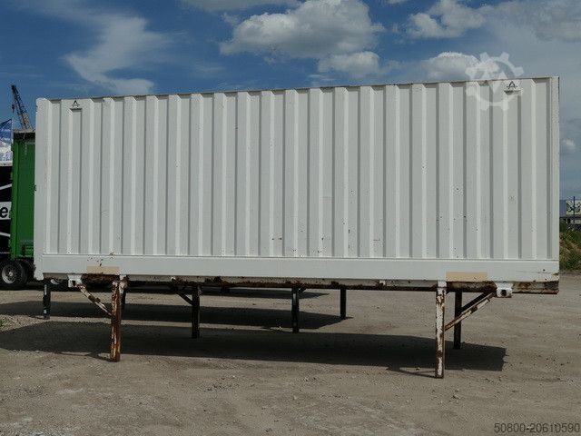 Φορτηγό εναλλασσόμενου αμαξώματος  Wechselkoffer, BDF, Schlüssellochblech, Türen