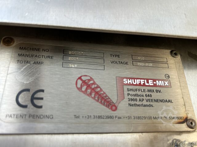 Mixer beluchter Shufflemix 250