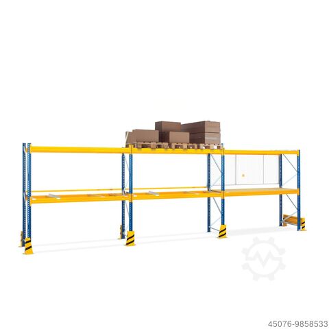 50 strekkende meter Jungheinrich palletstelling type MPB 50 lfm Palettenregal Jungheinrich TypMPB Höhe 9 m Auflast /Fach 3000 kg