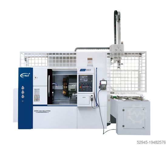 CNC draaifreescentrum met laadrobot Z-MaT TN500-450n Siemens Shop Turn