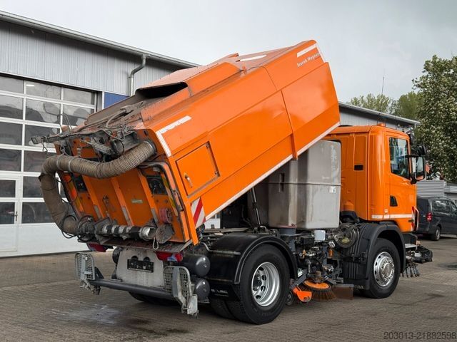 Οδοκαθαριστικό μηχάνημα SCANIA G230 Kehrmaschine SCARAB Magnum