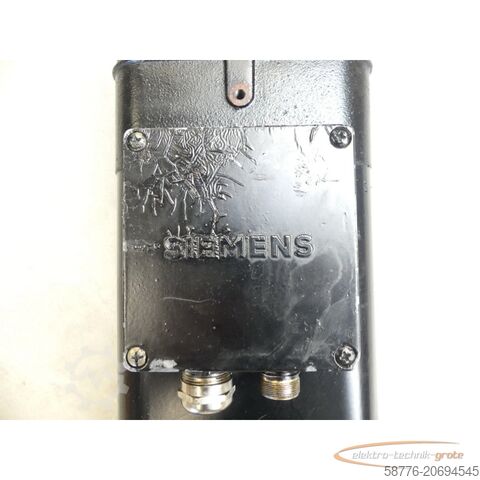 Siemens motor Siemens 1PH6105-4NF49 - Z Servomotor SN: EF760514601001 + 2CW8344 Gebläse