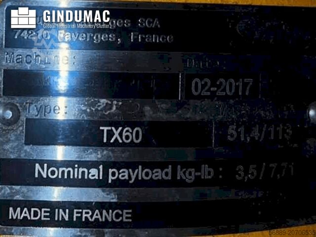 Braccio robotico STAUBLI TX60