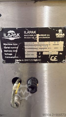 Ilapak Delta Flow Wrapper € 13.500 Ilapak Delta 3000 Flow Wrapper Delta 3000 R H S