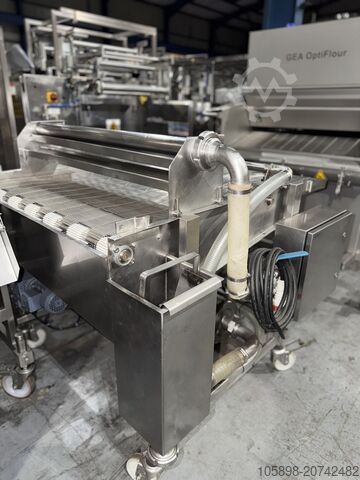 Obalovací stroj na těsto, šířka 1000 mm GEA CFS Koppens WetCoater ER1000