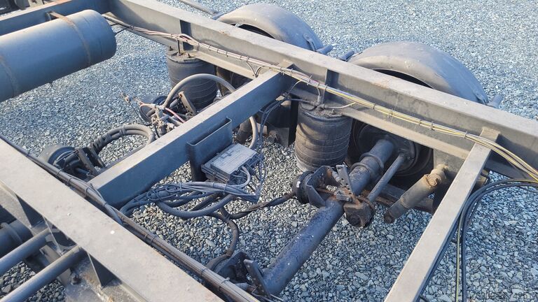 Výměna podvozku přívěsu Obermaier OS 2 W 205L Tandem BDF Anhänger 10.5 to.