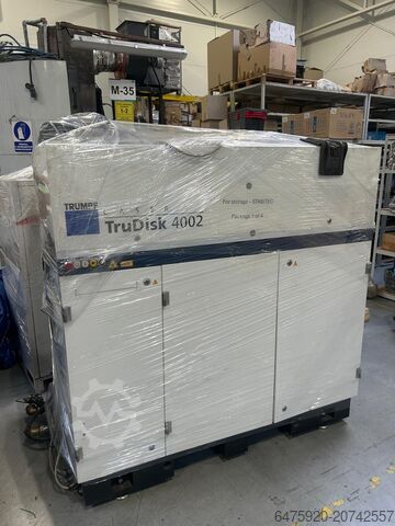 Laserskärmaskin TRUMPF TruDisk 4002 Laser