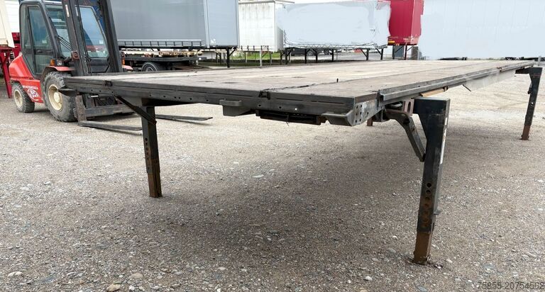 Vekselplatform Wecon Plattform mittig+außen Zurringe verzinkt