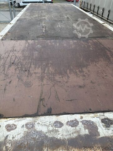 Byttekarosseri åbent Krone 7,82m Baustoff Brücken Zurringe Kranbar