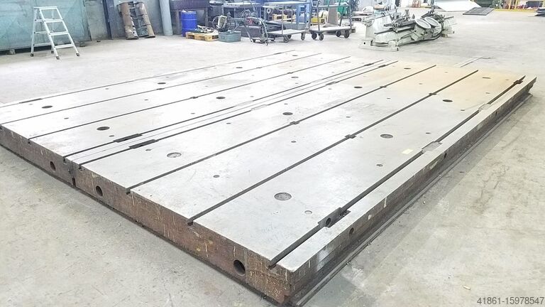 2 T-gleufplaten UNBEKANNT 4970 x 1940 mm