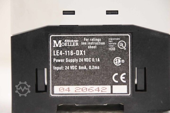 Styreenhed, kompaktstyring Klöckner Moeller PS4-201-MM1 LE4-116-DX1