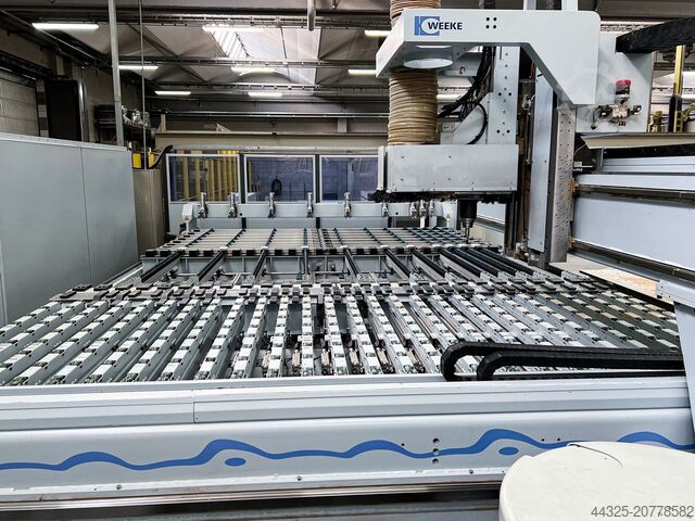 Megmunkálóközpont fészkelőasztallal WEEKE PROFI BHC912/43/25