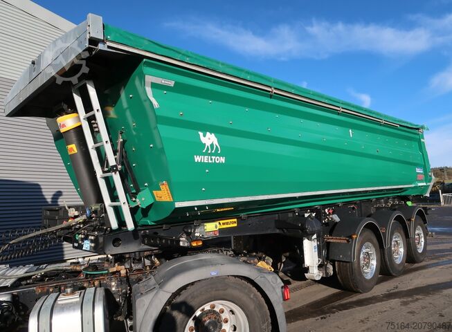 Kippers oplegger Wielton NW-3 Stahlrundmulde