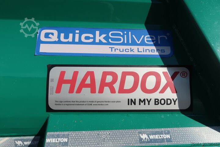 Kippers oplegger Wielton NW-3 Stahlrundmulde