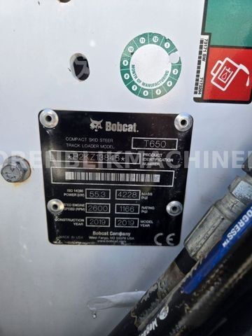 Mini excavator BOBCAT T650