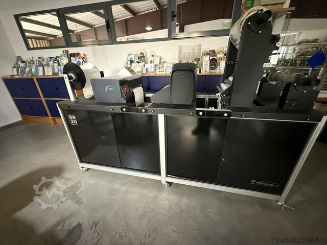 Machine d'impression d'étiquettes Valloy / SMAG / Rotutech / Alca Línea completa de impresión y acabado di