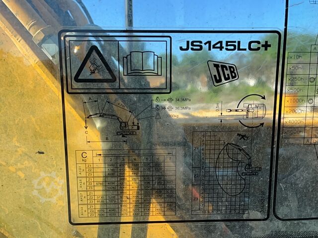 Escavatore cingolato JCB JS145LC 4F
