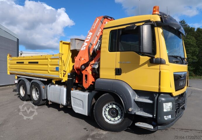 Háromoldalas billenős teherautó MAN TGS 26.480 6x4 BL Bordmatik