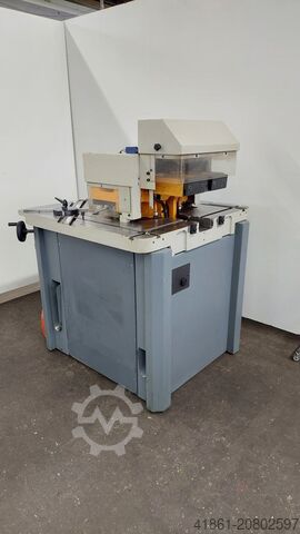 Hydraulic 2-station sheet metal notching machine HACO COMBI