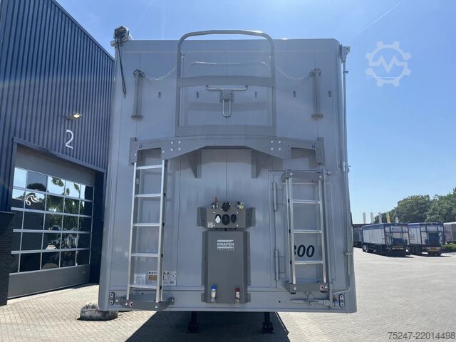 Piano mobile Knapen Trailers K100 - 92m3 Zijwandbeschermzeil 10mm *huren/lea...