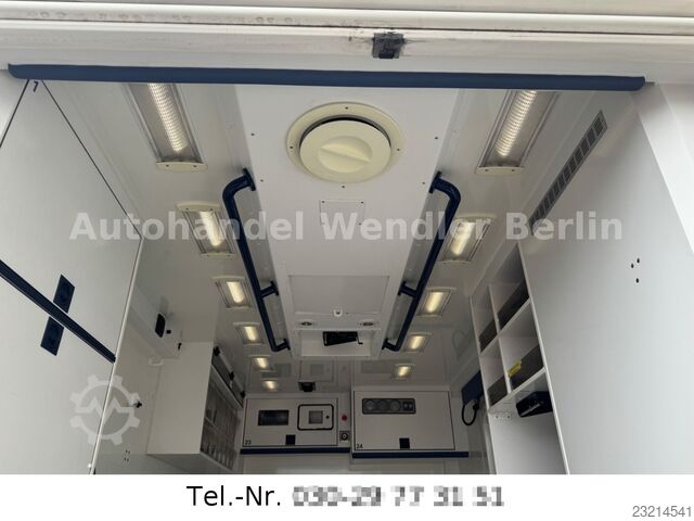 Tűzoltóautó MERCEDES-BENZ Sprinter 516 CDI RTW WAS Koffer Fahrtrage+Sessel