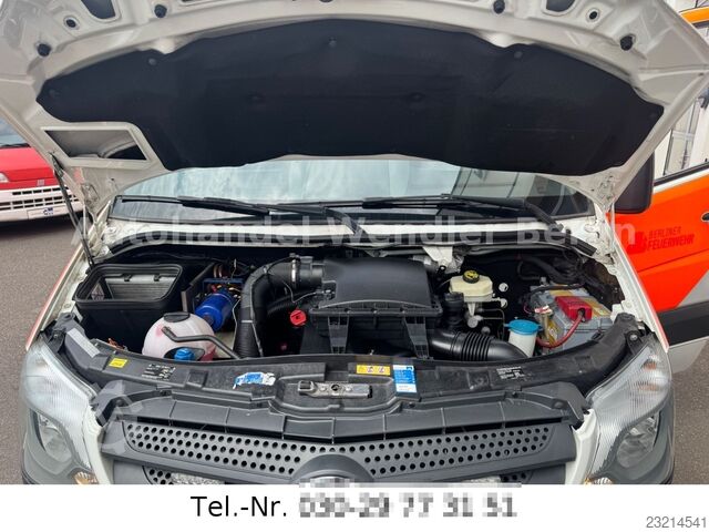 Tűzoltóautó MERCEDES-BENZ Sprinter 516 CDI RTW WAS Koffer Fahrtrage+Sessel