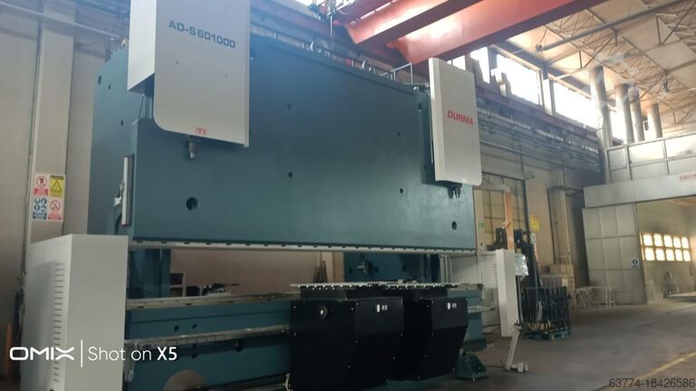ABKANTPRESSE DURMA AD-S 601000 6 Meter | 1000 Tonnen |