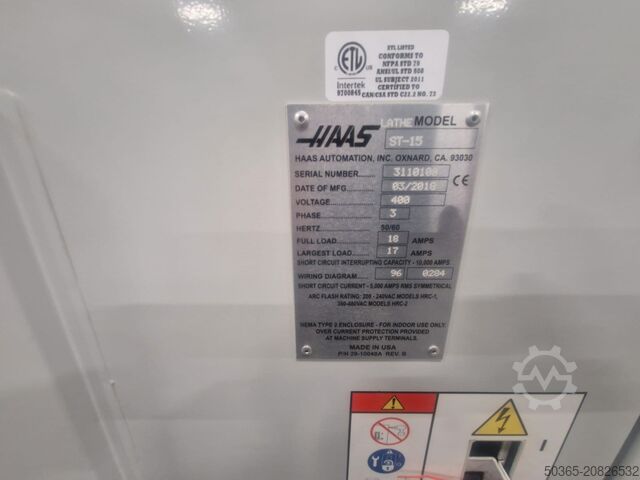 τόρνος CNC Haas ST15