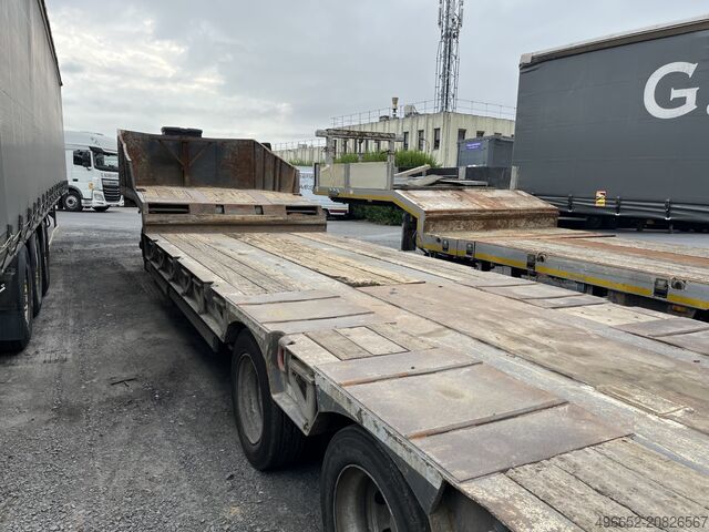 ημιρυμουλκούμενο με γερανό τοποθετημένο σε φορτηγό castera