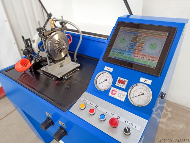 Turbocompressorkern balanceermachine VTM Group DBST-20