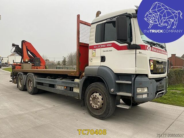 Platform trailer MAN TGS 400