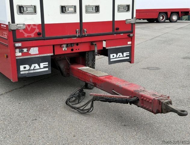 Koffer aanhanger  TRIAS 2 AXLE TAIL LIFT THEO MULDER BOX 750x250x2