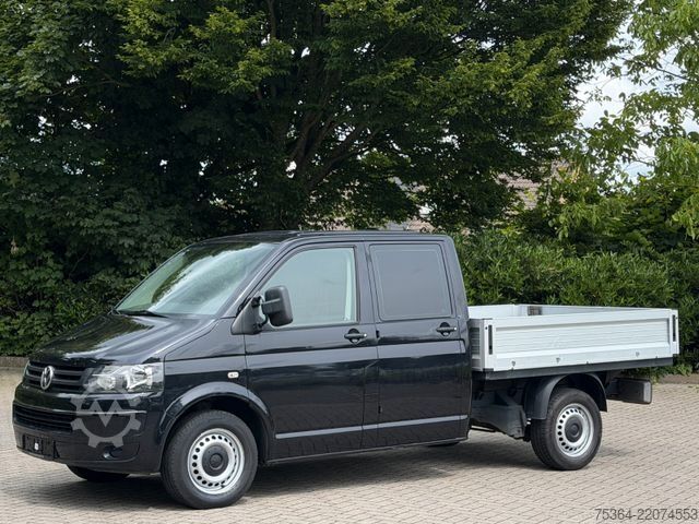 Minibus VOLKSWAGEN T5 Transporter 2.0 Tdi Doppelkabine Pritsche Ahk