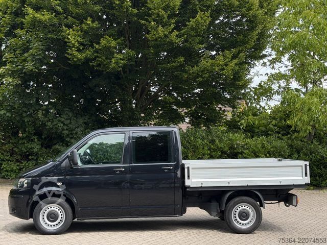 Minibus VOLKSWAGEN T5 Transporter 2.0 Tdi Doppelkabine Pritsche Ahk