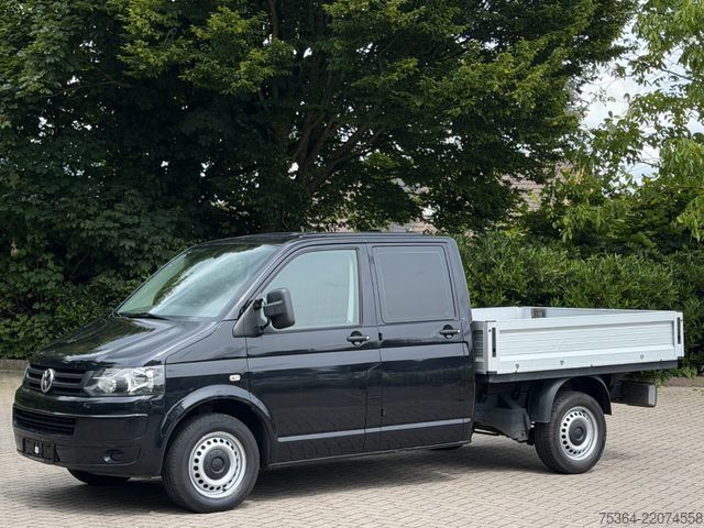 Pick-up varevogn VOLKSWAGEN T5 Transporter 2.0 Tdi Doppelkabine Pritsche Ahk
