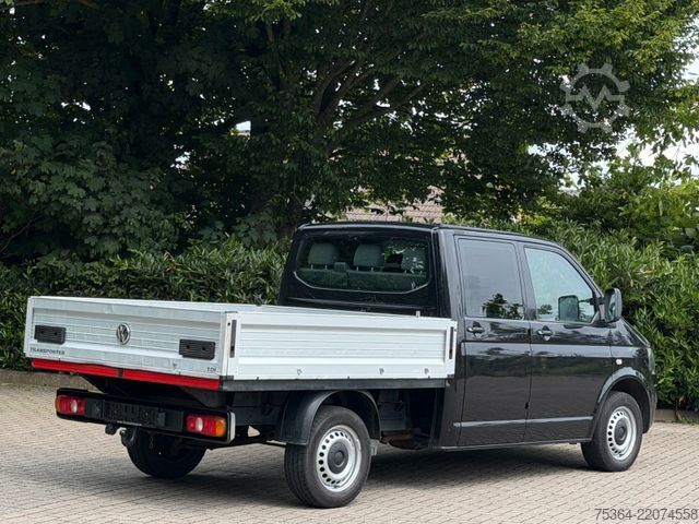 Pick-up varevogn VOLKSWAGEN T5 Transporter 2.0 Tdi Doppelkabine Pritsche Ahk