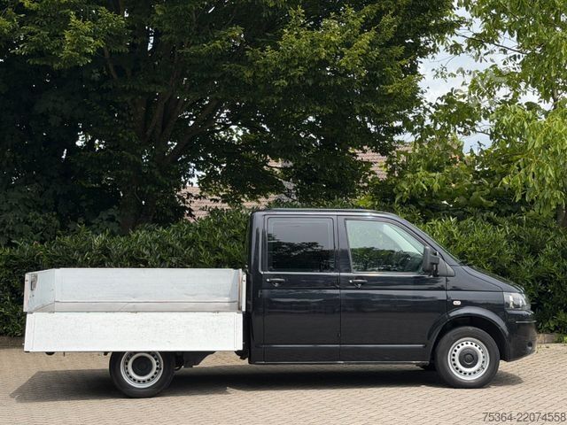 Pick-up varevogn VOLKSWAGEN T5 Transporter 2.0 Tdi Doppelkabine Pritsche Ahk