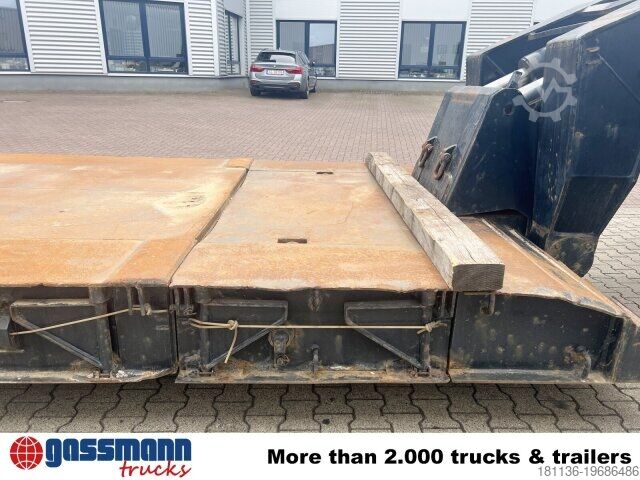 Dieplader oplegger Nooteboom Euro-54-03, Schwanenhals abfahrbar, Hydr.