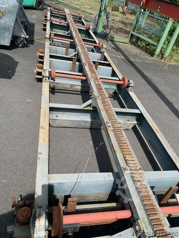 Opspanslede voor horizontale lintzaag Müller Scheesel Hori Spannwagen