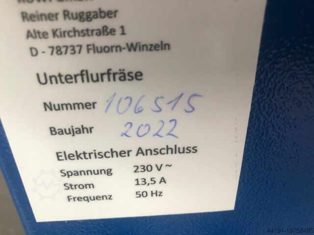 Freesmachine Ruwi Tischfräse S